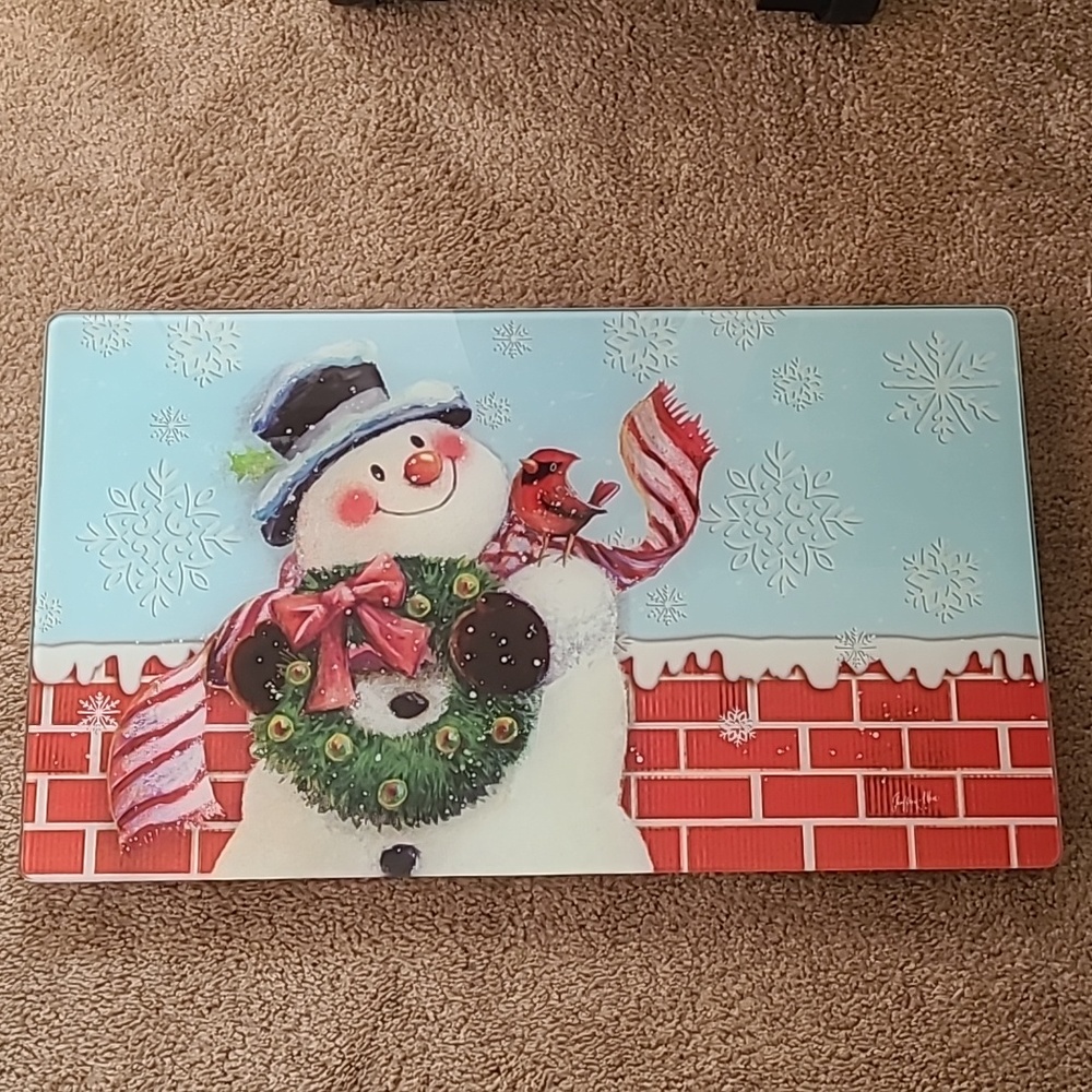 christmas cutting board
